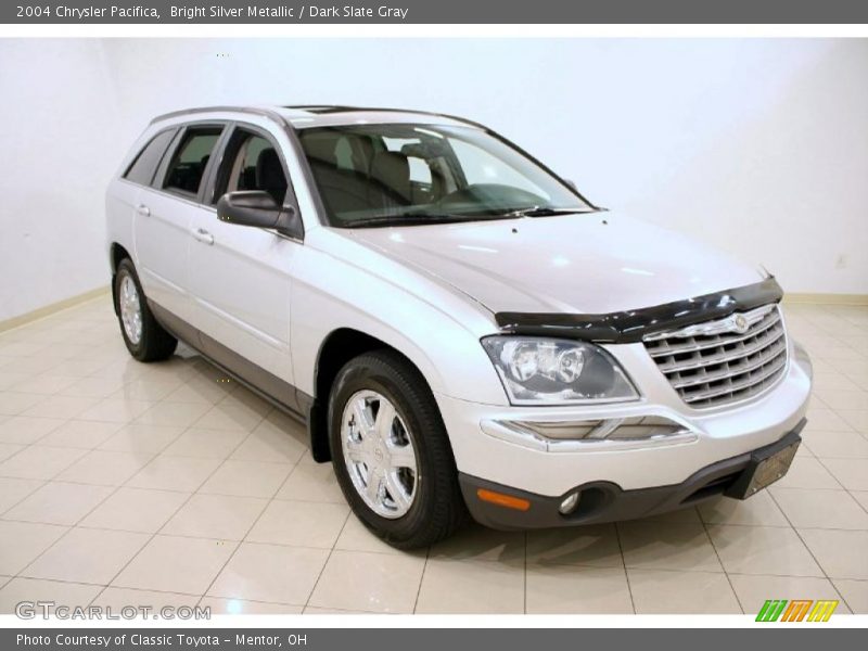 Bright Silver Metallic / Dark Slate Gray 2004 Chrysler Pacifica