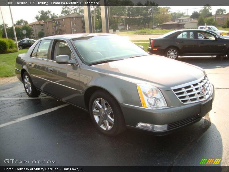 Titanium Metallic / Cashmere 2006 Cadillac DTS Luxury