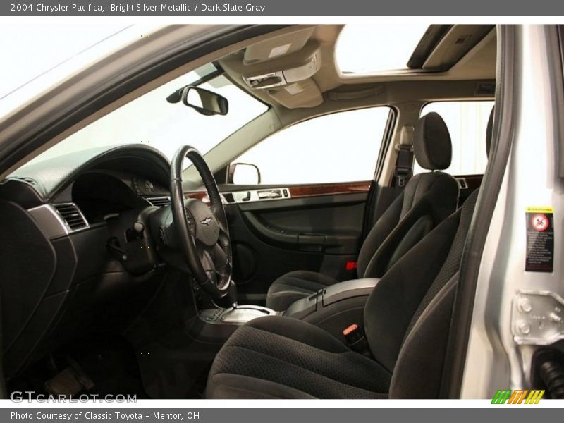Bright Silver Metallic / Dark Slate Gray 2004 Chrysler Pacifica