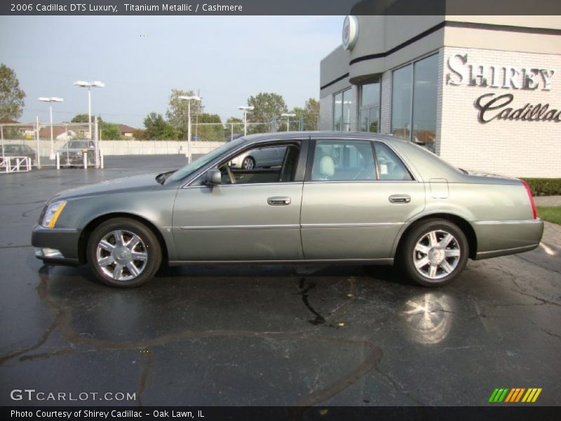 Titanium Metallic / Cashmere 2006 Cadillac DTS Luxury