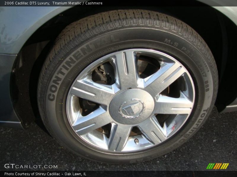 Titanium Metallic / Cashmere 2006 Cadillac DTS Luxury