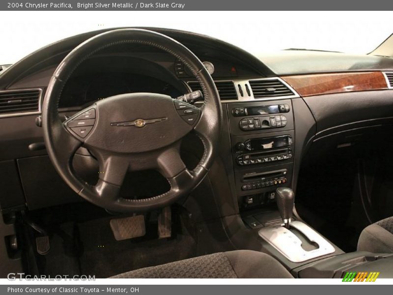 Bright Silver Metallic / Dark Slate Gray 2004 Chrysler Pacifica