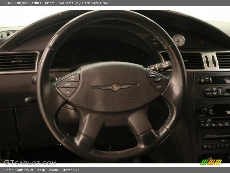 Bright Silver Metallic / Dark Slate Gray 2004 Chrysler Pacifica