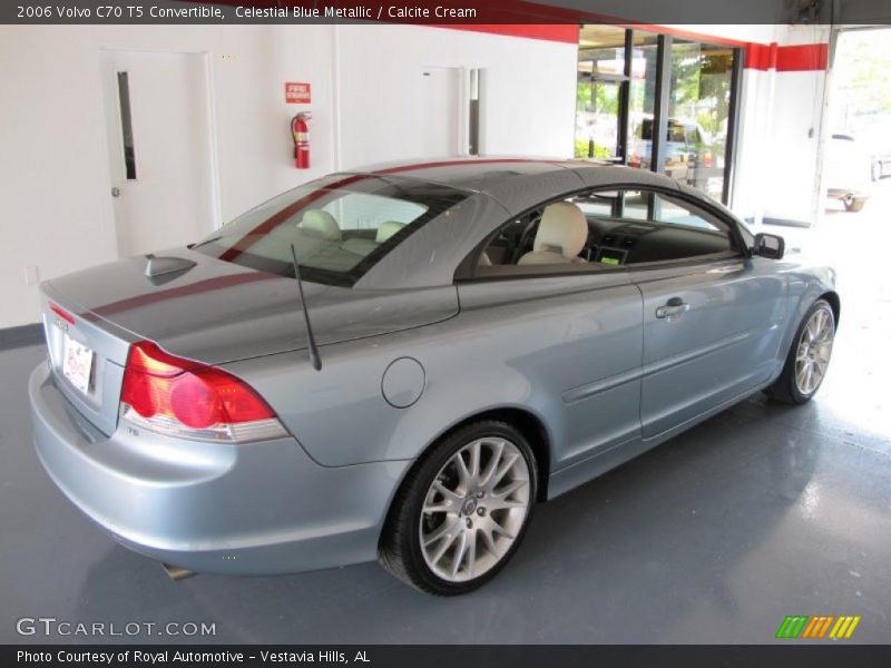 Celestial Blue Metallic / Calcite Cream 2006 Volvo C70 T5 Convertible