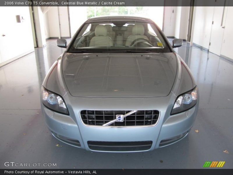 Celestial Blue Metallic / Calcite Cream 2006 Volvo C70 T5 Convertible