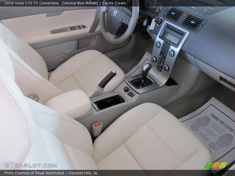 Celestial Blue Metallic / Calcite Cream 2006 Volvo C70 T5 Convertible