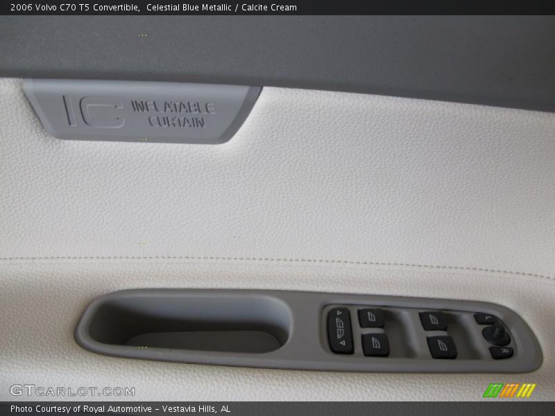 Celestial Blue Metallic / Calcite Cream 2006 Volvo C70 T5 Convertible