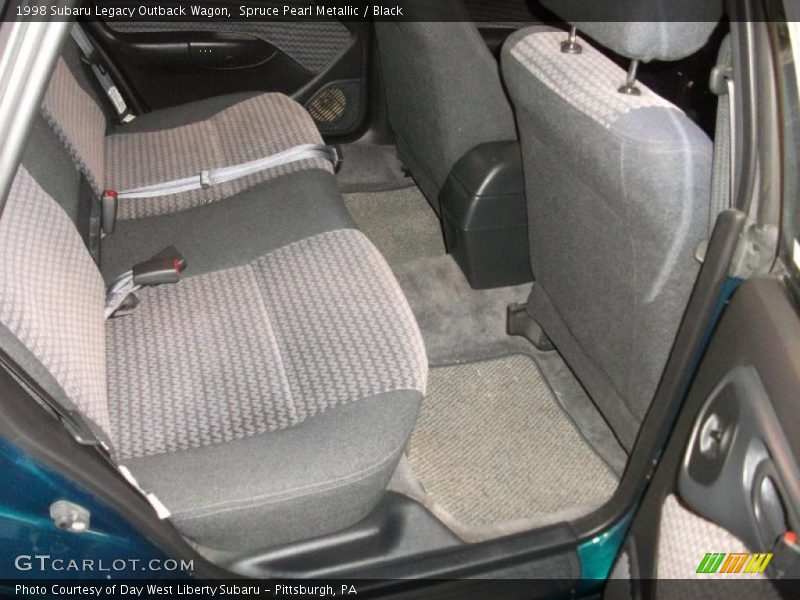 Spruce Pearl Metallic / Black 1998 Subaru Legacy Outback Wagon