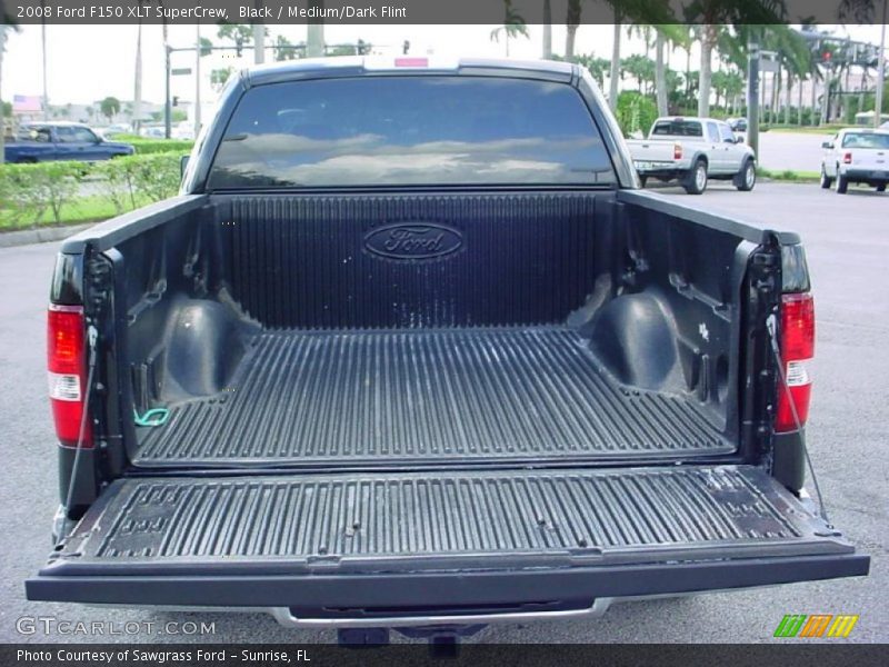 Black / Medium/Dark Flint 2008 Ford F150 XLT SuperCrew