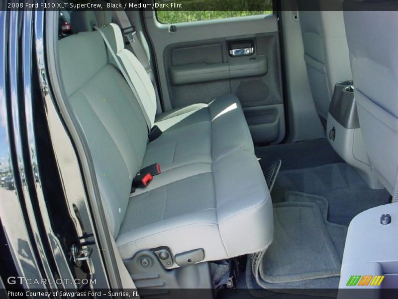 Black / Medium/Dark Flint 2008 Ford F150 XLT SuperCrew