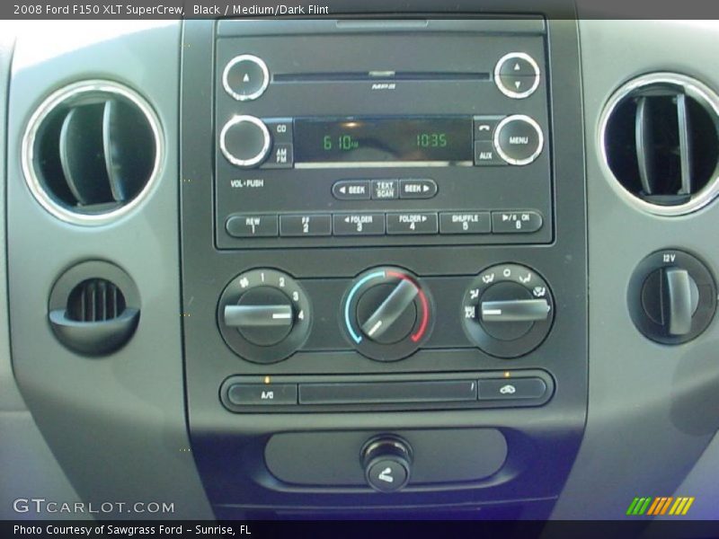 Black / Medium/Dark Flint 2008 Ford F150 XLT SuperCrew