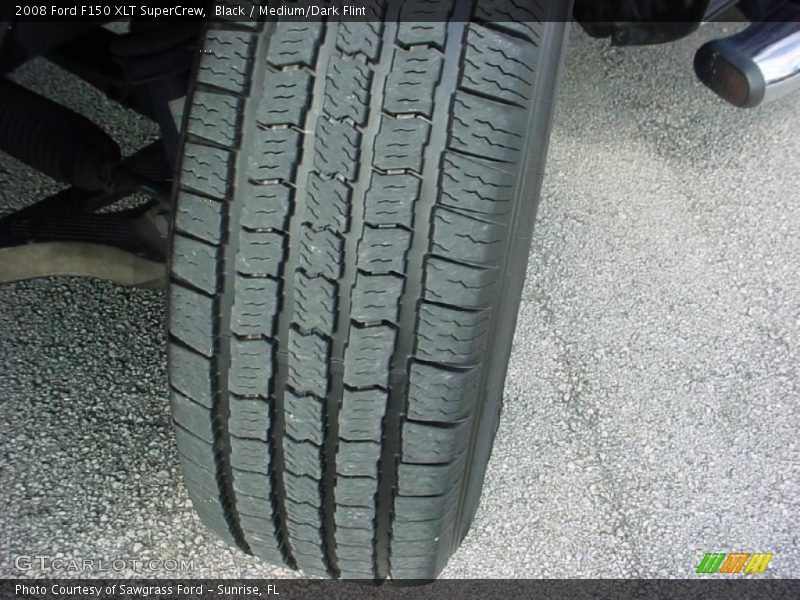 Black / Medium/Dark Flint 2008 Ford F150 XLT SuperCrew