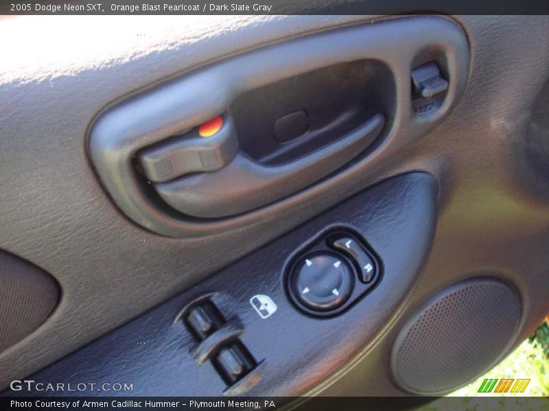 Orange Blast Pearlcoat / Dark Slate Gray 2005 Dodge Neon SXT