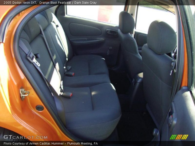 Orange Blast Pearlcoat / Dark Slate Gray 2005 Dodge Neon SXT