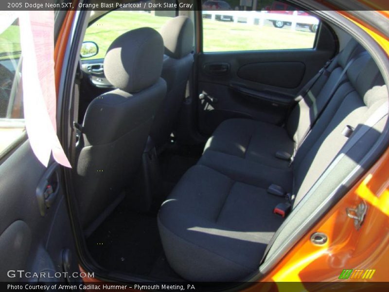 Orange Blast Pearlcoat / Dark Slate Gray 2005 Dodge Neon SXT