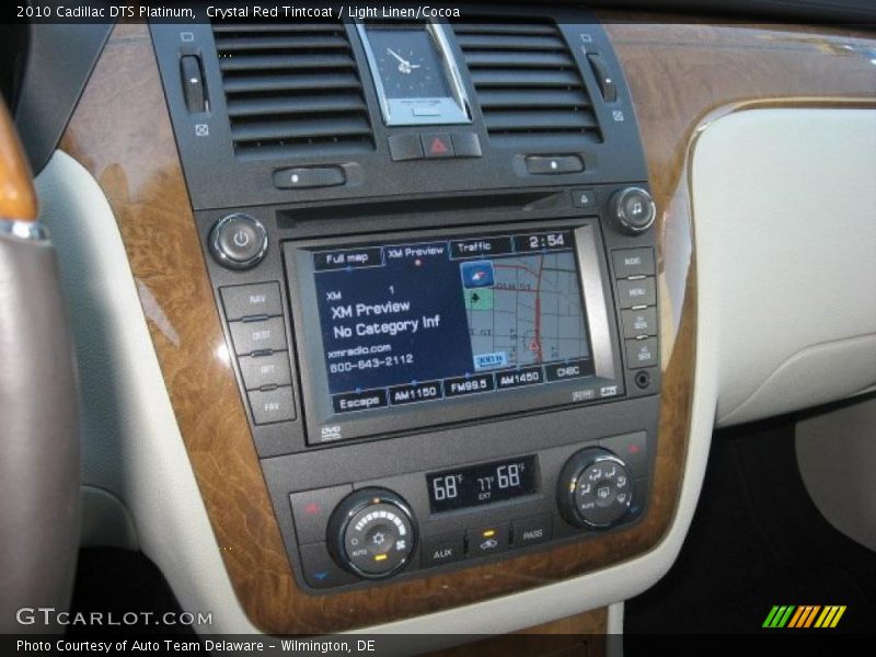 Crystal Red Tintcoat / Light Linen/Cocoa 2010 Cadillac DTS Platinum