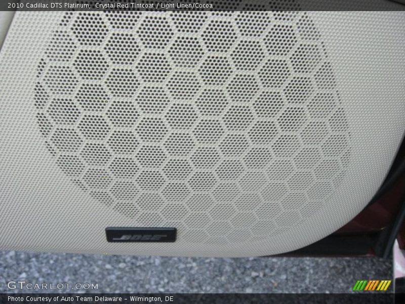 Crystal Red Tintcoat / Light Linen/Cocoa 2010 Cadillac DTS Platinum