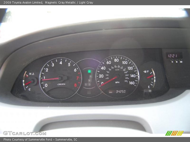Magnetic Gray Metallic / Light Gray 2009 Toyota Avalon Limited