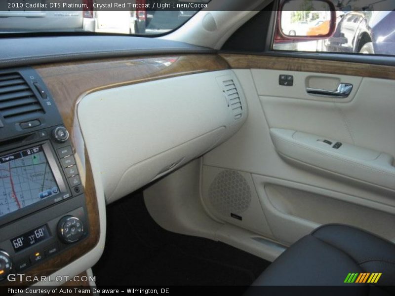 Crystal Red Tintcoat / Light Linen/Cocoa 2010 Cadillac DTS Platinum