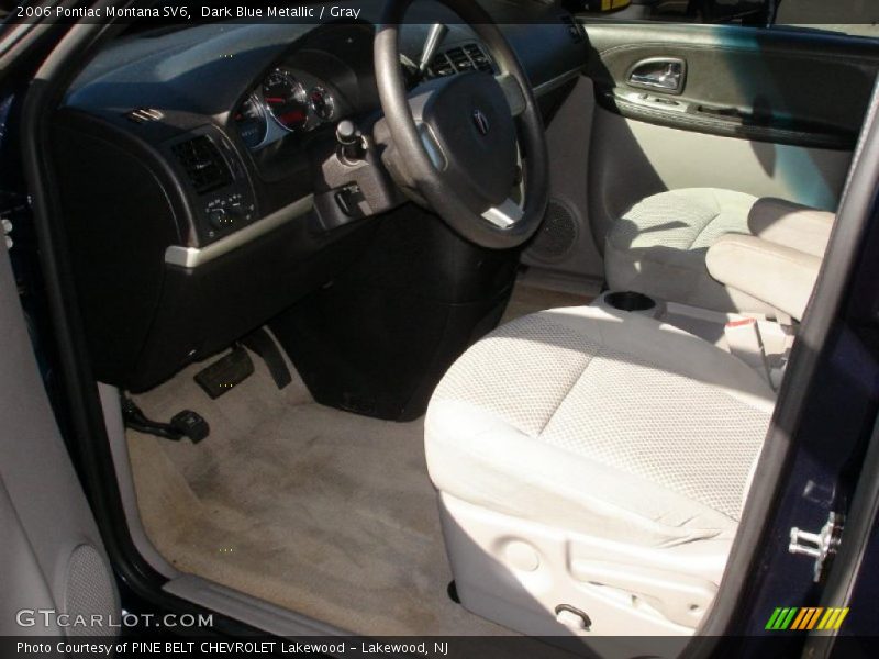 Dark Blue Metallic / Gray 2006 Pontiac Montana SV6