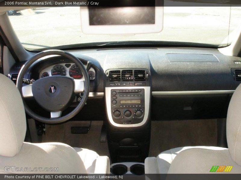 Dark Blue Metallic / Gray 2006 Pontiac Montana SV6