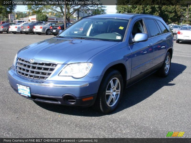 Marine Blue Pearl / Pastel Slate Gray 2007 Chrysler Pacifica Touring