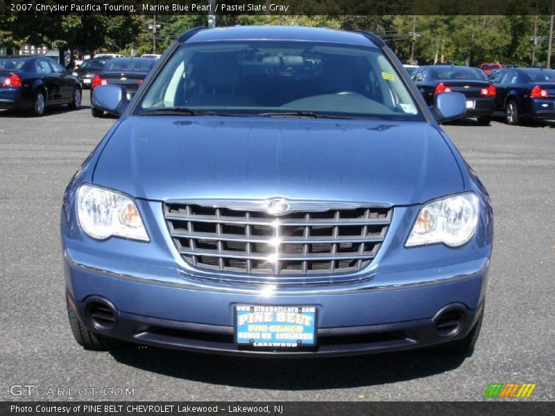 Marine Blue Pearl / Pastel Slate Gray 2007 Chrysler Pacifica Touring