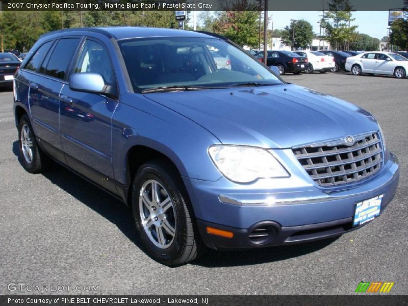 Marine Blue Pearl / Pastel Slate Gray 2007 Chrysler Pacifica Touring