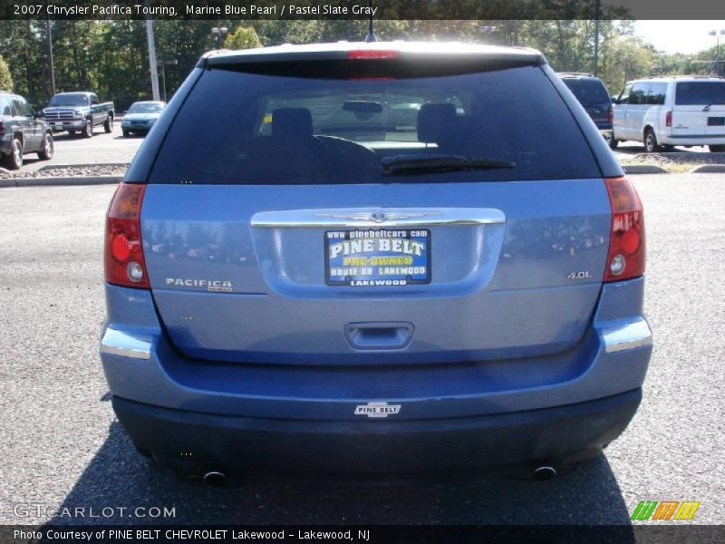 Marine Blue Pearl / Pastel Slate Gray 2007 Chrysler Pacifica Touring