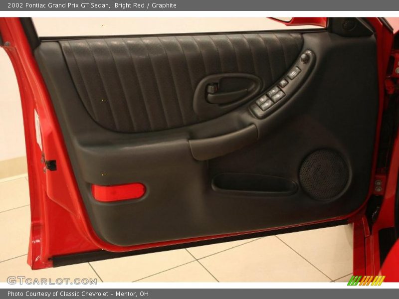 Bright Red / Graphite 2002 Pontiac Grand Prix GT Sedan