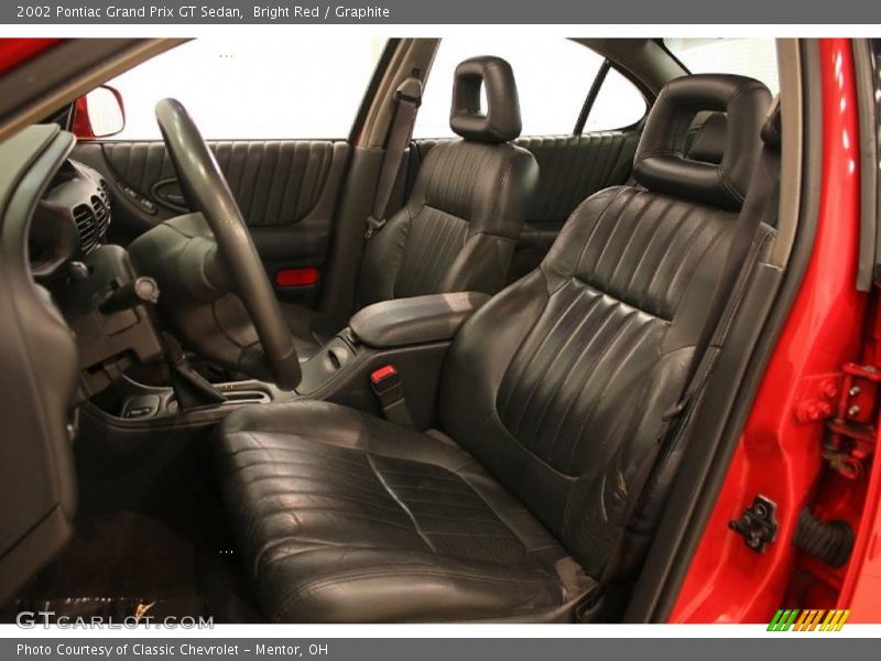 Bright Red / Graphite 2002 Pontiac Grand Prix GT Sedan