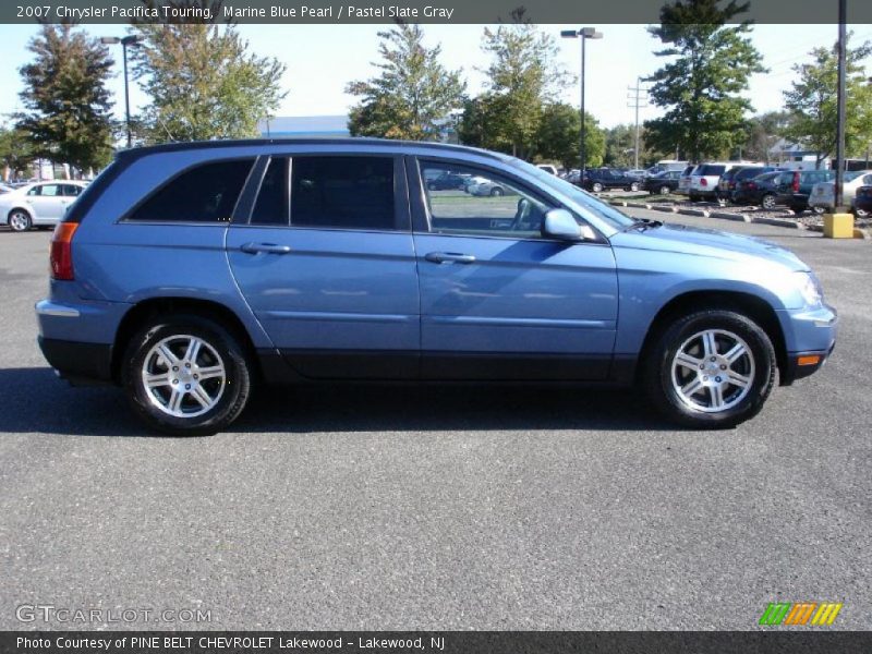 Marine Blue Pearl / Pastel Slate Gray 2007 Chrysler Pacifica Touring