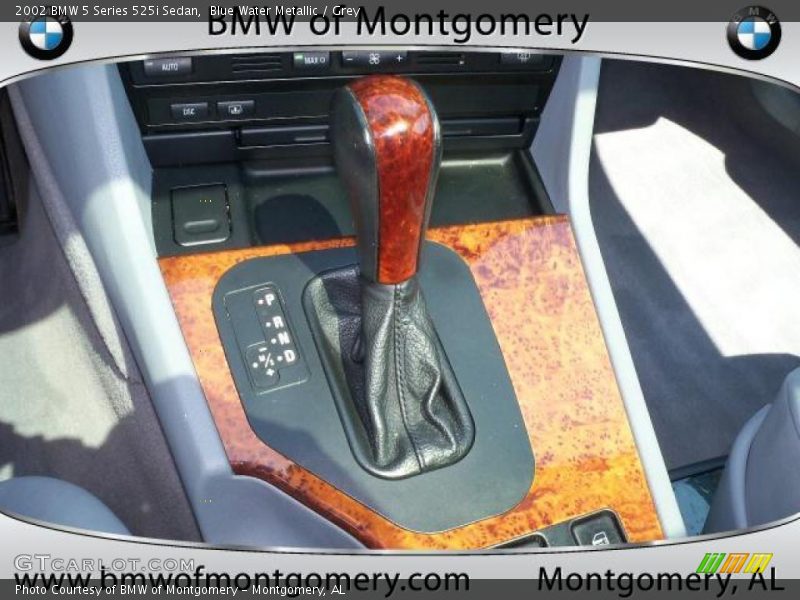 Blue Water Metallic / Grey 2002 BMW 5 Series 525i Sedan