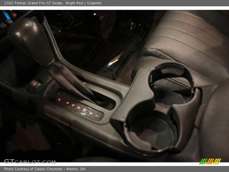 Bright Red / Graphite 2002 Pontiac Grand Prix GT Sedan