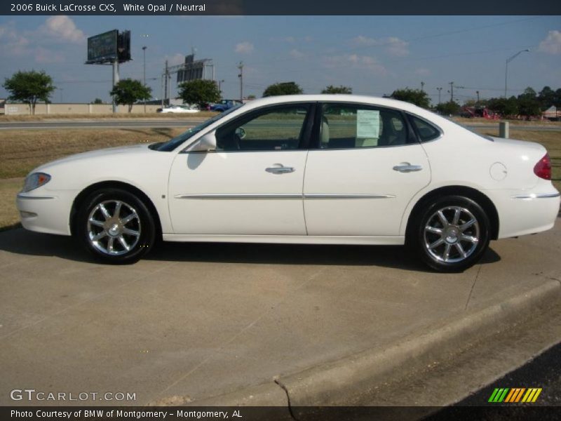 White Opal / Neutral 2006 Buick LaCrosse CXS