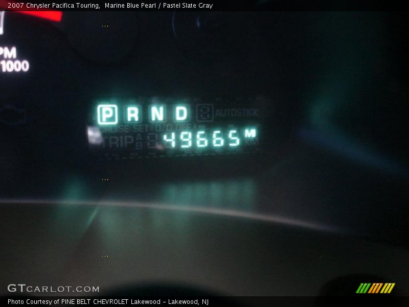 Marine Blue Pearl / Pastel Slate Gray 2007 Chrysler Pacifica Touring