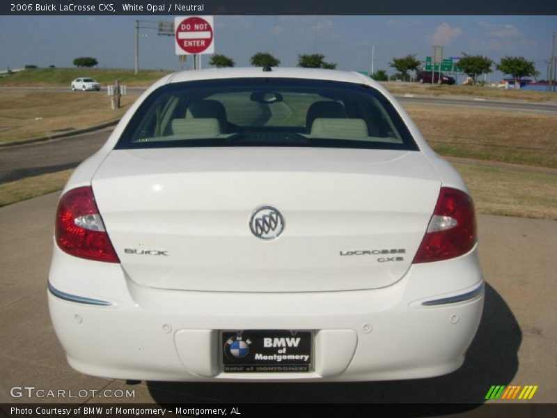 White Opal / Neutral 2006 Buick LaCrosse CXS