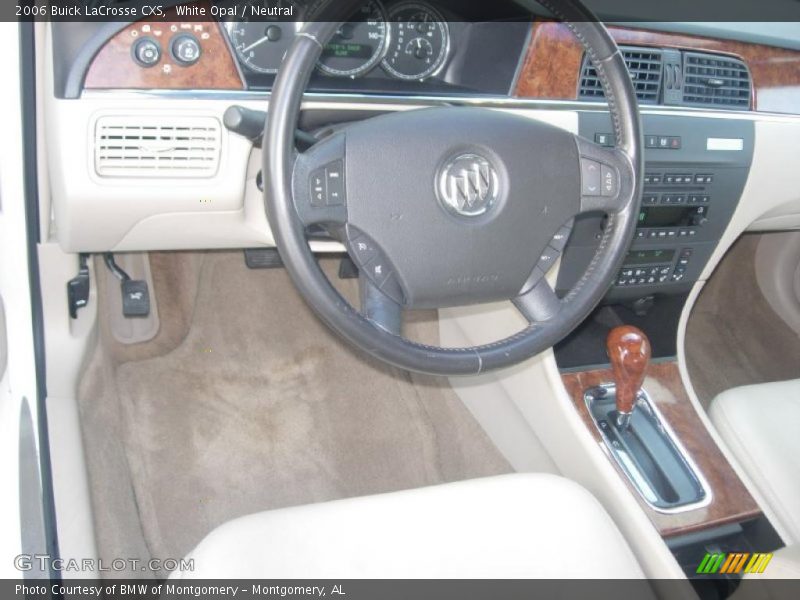 White Opal / Neutral 2006 Buick LaCrosse CXS