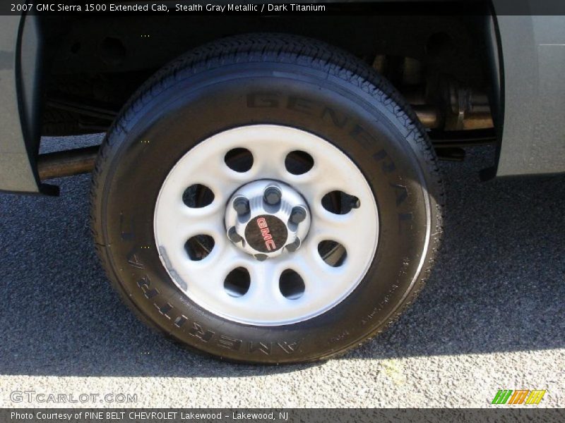 Stealth Gray Metallic / Dark Titanium 2007 GMC Sierra 1500 Extended Cab