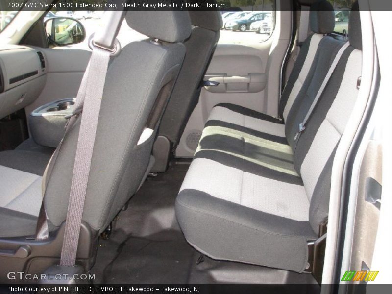 Stealth Gray Metallic / Dark Titanium 2007 GMC Sierra 1500 Extended Cab