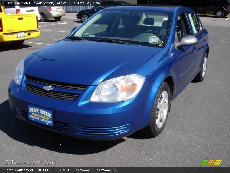 Arrival Blue Metallic / Gray 2005 Chevrolet Cobalt Sedan