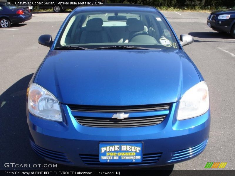 Arrival Blue Metallic / Gray 2005 Chevrolet Cobalt Sedan