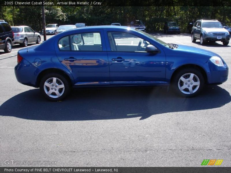 Arrival Blue Metallic / Gray 2005 Chevrolet Cobalt Sedan