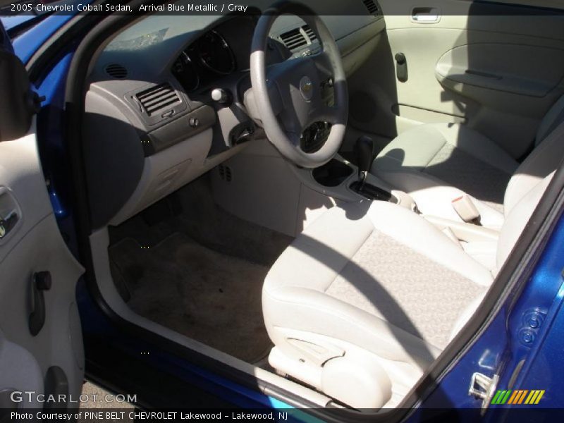 Arrival Blue Metallic / Gray 2005 Chevrolet Cobalt Sedan