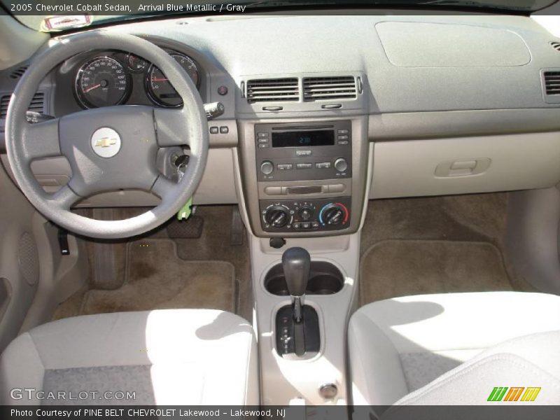 Arrival Blue Metallic / Gray 2005 Chevrolet Cobalt Sedan