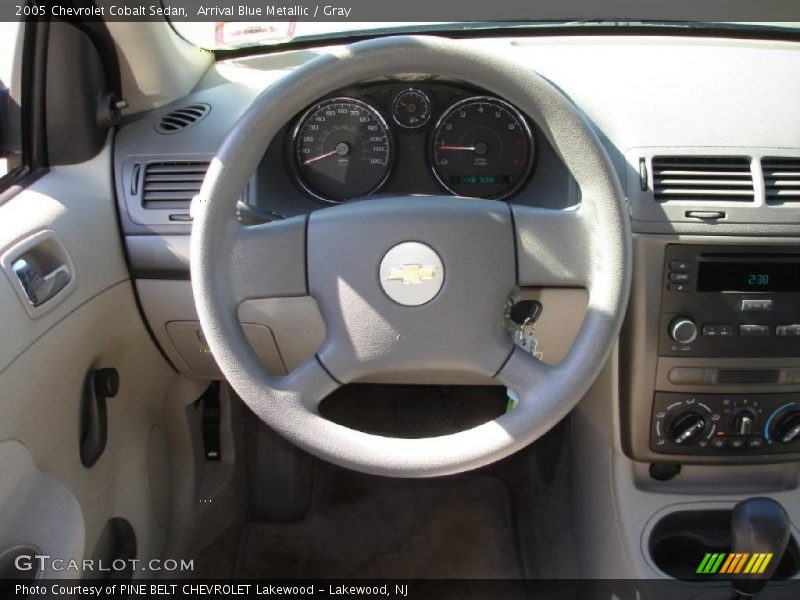 Arrival Blue Metallic / Gray 2005 Chevrolet Cobalt Sedan