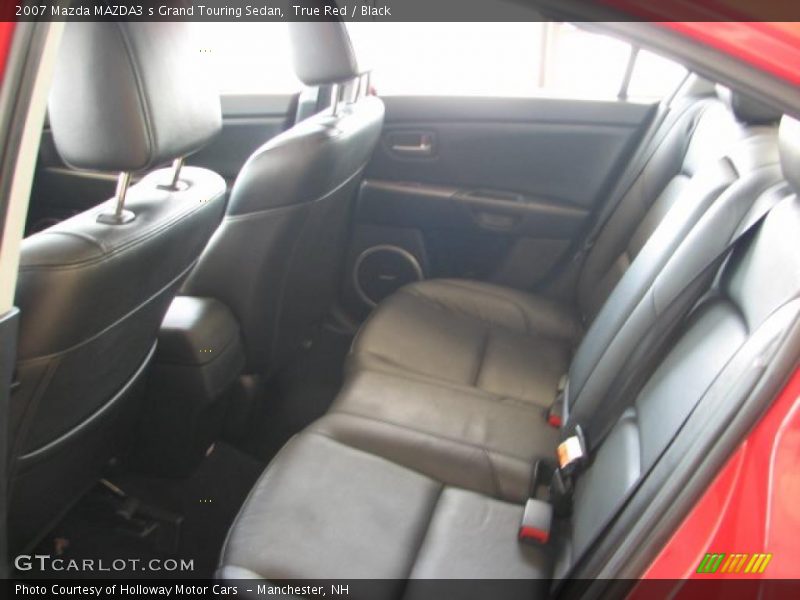 True Red / Black 2007 Mazda MAZDA3 s Grand Touring Sedan