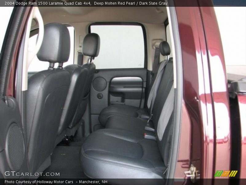 Deep Molten Red Pearl / Dark Slate Gray 2004 Dodge Ram 1500 Laramie Quad Cab 4x4