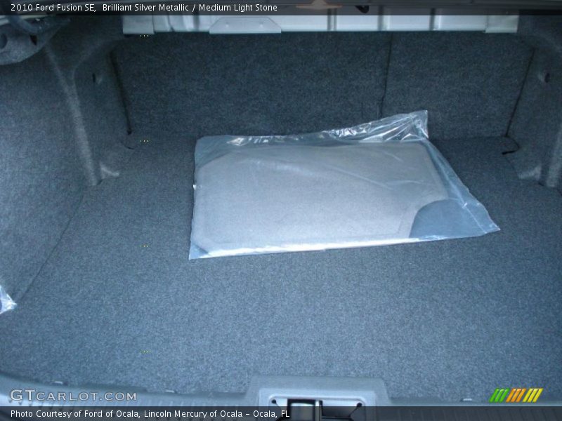 Brilliant Silver Metallic / Medium Light Stone 2010 Ford Fusion SE