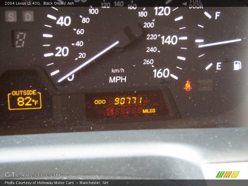 Black Onyx / Ash 2004 Lexus LS 430